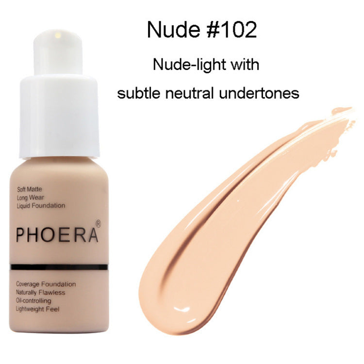 Natural Color Matte Concealer Foundation Cream