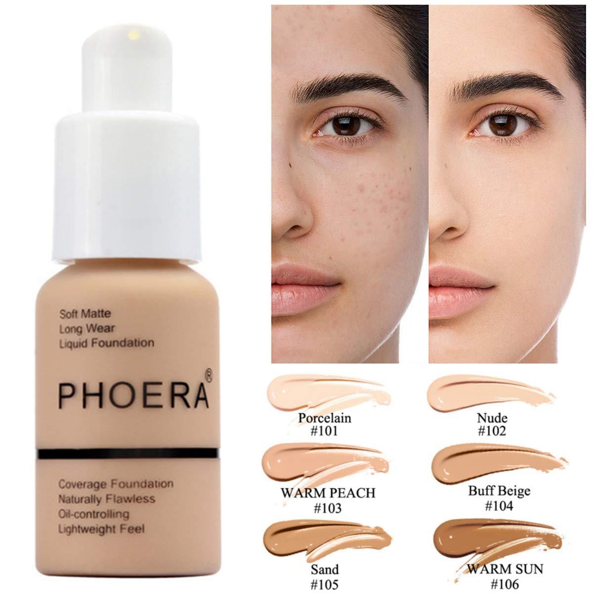 Natural Color Matte Concealer Foundation Cream